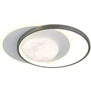 Globo Lighting Deckenleuchte   ¦ schwarz ¦ Maße (cm): B: 30 H: 8,3