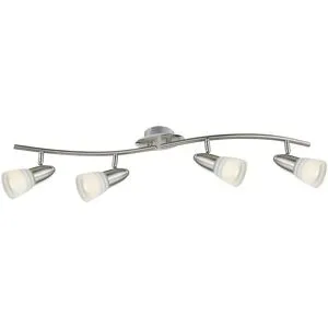 Globo Lighting LED Strahler   ¦ silber ¦ Maße (cm): B: 16,5 H: 16