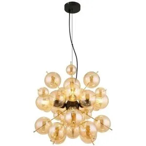 Globo Lighting Hängeleuchte   ¦ schwarz ¦ Maße (cm): H: 120  Ø: 51.5