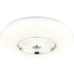 Globo Lighting Deckenleuchte   ¦ weiß ¦ Maße (cm): H: 11  Ø: 48.5