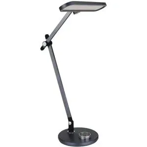 Globo Lighting Tischleuchte   ¦ grau ¦ Maße (cm): B: 37 H: 53