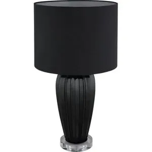 Globo Lighting Tischleuchte   ¦ schwarz ¦ Maße (cm): H: 59  Ø: 35