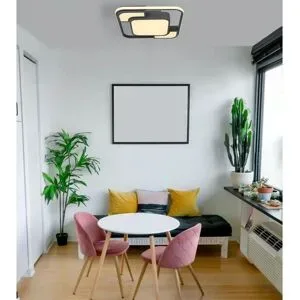 Globo Lighting Deckenleuchte   ¦ grau ¦ Maße (cm): B: 42 H: 10