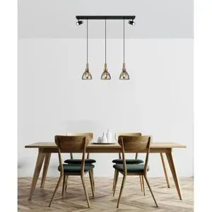 Globo Lighting Hängeleuchte   ¦ schwarz ¦ Maße (cm): B: 16 H: 120