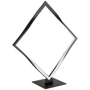 Globo Lighting Tischleuchte   ¦ schwarz ¦ Maße (cm): B: 14 H: 44,5
