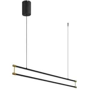 Globo Lighting Hängeleuchte   ¦ schwarz ¦ Maße (cm): B: 9 H: 150