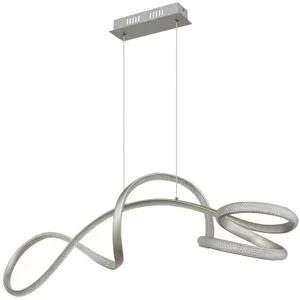 Globo Lighting Hängeleuchte   ¦ silber ¦ Maße (cm): B: 33 H: 120