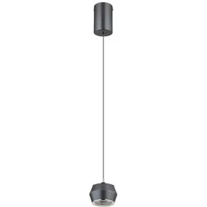 Globo Lighting Hängeleuchte   ¦ grau ¦ Maße (cm): H: 180  Ø: 10