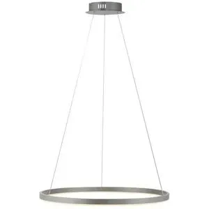 Paul Neuhaus Pendelleuchte   ¦ silber ¦ Maße (cm): B: 58,5 H: 120 T: 58.5