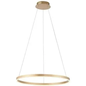 Paul Neuhaus Pendelleuchte   ¦ gold ¦ Maße (cm): B: 58,5 H: 120 T: 58.5
