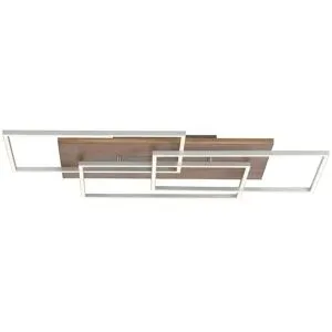 Paul Neuhaus Deckenleuchte   ¦ holzfarben ¦ Maße (cm): B: 82 H: 9 T: 50.0