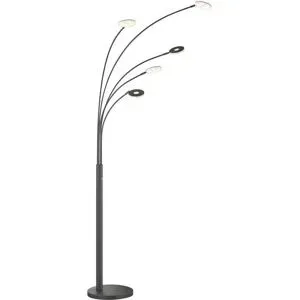 Fischer-Honsel Standleuchte  Dent ¦ schwarz ¦ Maße (cm): B: 79 H: 225 T: 100.0