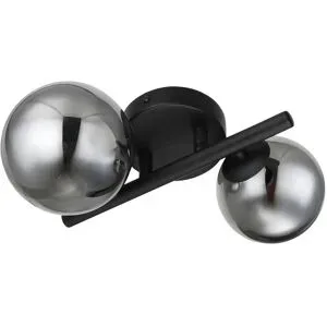 Globo Lighting Deckenleuchte  Riha ¦ schwarz ¦ Maße (cm): B: 24 H: 12,5 T: 25.0