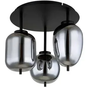 Globo Lighting Pendelleuchte   ¦ schwarz ¦ Maße (cm): B: 46 H: 36 T: 46.0
