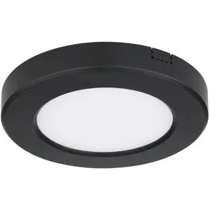 Globo Lighting Deckenleuchte   ¦ schwarz ¦ Maße (cm): B: 12,6 H: 1,8 T: 12.6
