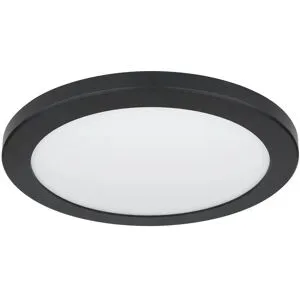 Globo Lighting Deckenleuchte   ¦ schwarz ¦ Maße (cm): B: 29,8 H: 1,8 T: 29.8