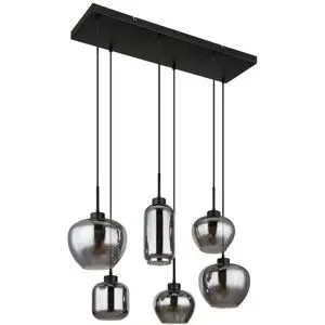 Globo Lighting Pendelleuchte   ¦ schwarz ¦ Maße (cm): B: 87 H: 120 T: 43.0