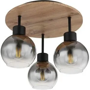 Globo Lighting Deckenleuchte   ¦ schwarz ¦ Maße (cm): B: 38 H: 30 T: 38.0