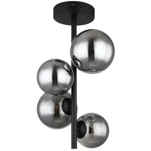Globo Lighting Deckenleuchte  Riha ¦ schwarz ¦ Maße (cm): B: 23,5 H: 40 T: 23.5