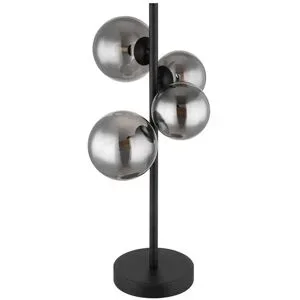 Globo Lighting Tischleuchte  Riha ¦ schwarz ¦ Maße (cm): B: 24 H: 48 T: 19.0
