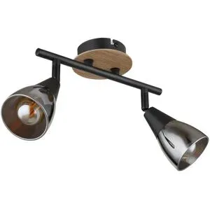 Globo Lighting Deckenstrahler   ¦ schwarz ¦ Maße (cm): B: 25,5 H: 19,5 T: 10.0