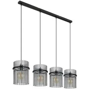 Globo Lighting Pendelleuchte   ¦ schwarz ¦ Maße (cm): B: 110 H: 140 T: 20.0