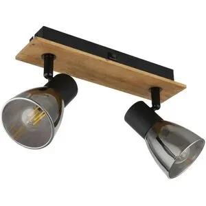 Globo Lighting Wandleuchte   ¦ braun ¦ Maße (cm): B: 25 H: 15,5 T: 7.0