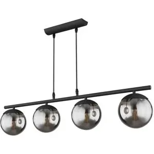 Globo Lighting Pendelleuchte   ¦ schwarz ¦ Maße (cm): B: 90 H: 120 T: 15.0