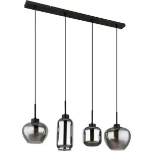 Globo Lighting Pendelleuchte   ¦ schwarz ¦ Maße (cm): B: 99,5 H: 120 T: 24.0