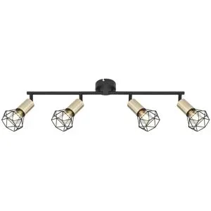 Globo Lighting Deckenstrahler   ¦ schwarz ¦ Maße (cm): B: 60 H: 20,5 T: 8.0