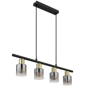 Globo Lighting Pendelleuchte   ¦ schwarz ¦ Maße (cm): B: 65 H: 120 T: 8.0