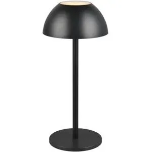 Höffner LED-Akkuleuchte   ¦ schwarz ¦ Maße (cm): B: 13 H: 30 T: 13.0