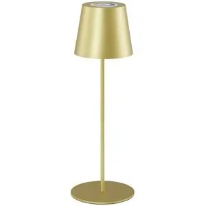 Höffner Akku-Tischleuchte   ¦ gold ¦ Maße (cm): H: 36  Ø: 10.5