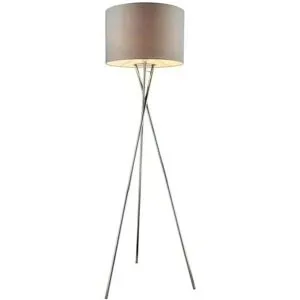 Globo Lighting Stehleuchte   ¦ silber ¦ Maße (cm): B: 62 H: 160 T: 62.0