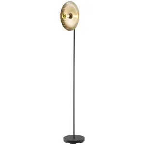 KHG Stehleuchte   ¦ gold ¦ Maße (cm): B: 33 H: 155 T: 30.0