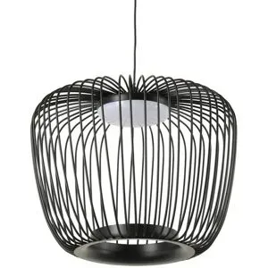 KHG Pendelleuchte   ¦ schwarz ¦ Maße (cm): H: 150  Ø: 26