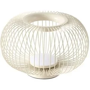 KHG LED-Tischleuchte   ¦ beige ¦ Maße (cm): H: 19,5  Ø: 30