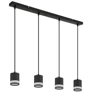 Globo Lighting Pendelleuchte   ¦ schwarz ¦ Maße (cm): B: 80 H: 120