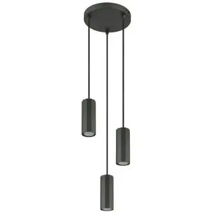 Globo Lighting Pendelleuchte   ¦ grau Ø: 21