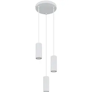 Globo Lighting Pendelleuchte   ¦ weiß Ø: 21