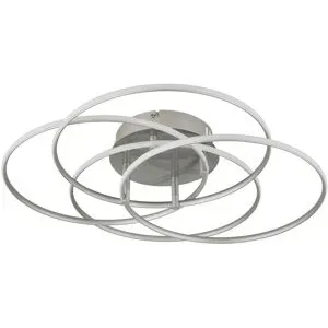 Globo Lighting Deckenleuchte   ¦ silber Ø: 51.5