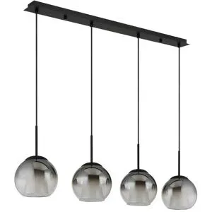 Globo Lighting Pendelleuchte   ¦ schwarz ¦ Maße (cm): B: 100 H: 120