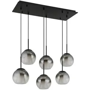Globo Lighting Pendelleuchte   ¦ schwarz ¦ Maße (cm): B: 90 H: 120