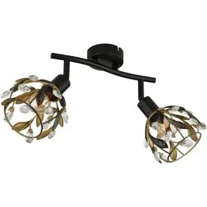 Globo Lighting Strahler   ¦ schwarz ¦ Maße (cm): B: 25 H: 15,5