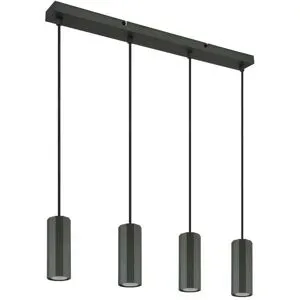 Globo Lighting Pendelleuchte   ¦ grau ¦ Maße (cm): B: 61 H: 120