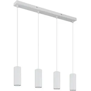 Globo Lighting Pendelleuchte   ¦ weiß ¦ Maße (cm): B: 61 H: 120