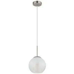Globo Lighting Pendelleuchte   ¦ silber Ø: 20