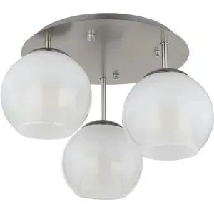 Globo Lighting Deckenleuchte   ¦ silber Ø: 41