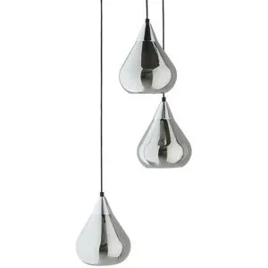 Jette Home Pendelleuchte   ¦ grau ¦ Maße (cm): H: 150  Ø: 30