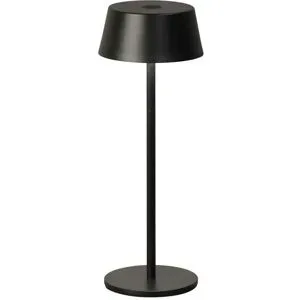 Fischer-Honsel Tischleuchte   ¦ schwarz ¦ Maße (cm): B: 11 H: 30
